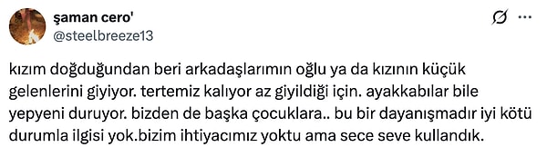 Kendisinden örnek verenler de oldu.