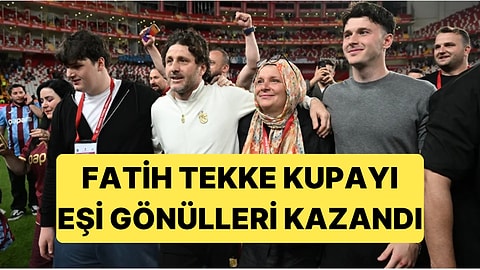 Trabzonspor Teknik Direktörü Fatih Tekke'nin Eşi Müge Tekke'nin Samimi Açıklamaları Büyük Beğeni Topladı