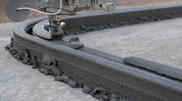 Projenin en dikkat çekici yönü, inşaat sektöründe insan gücü ve lojistik kısıtlamaları minimuma indiren otomatik beton püskürtme sistemi oldu.