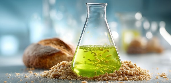 Detailed analyses have revealed that the system operates in a "carbon negative" manner when waste bread is utilized as the initial material.