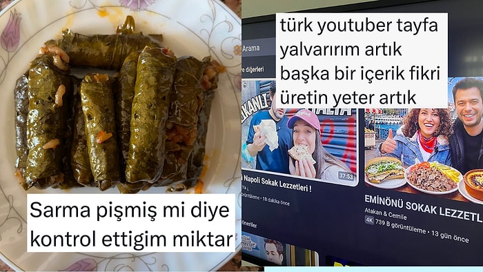Sarma Kontrol Miktarından YouTuber Klişelerine Son 24 Saatin Viral Tweetleri