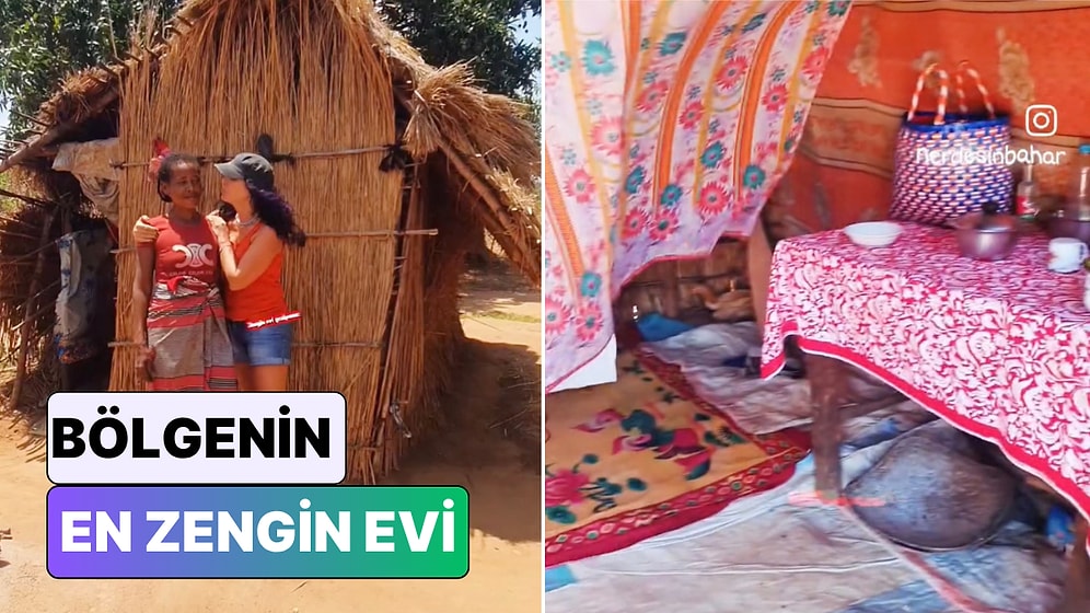 Madagaskar'ı Gezen Bir Türk Bölgenin "En Zengin" Evini Paylaştı