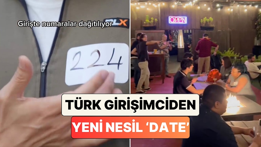 Amerika'da Flört Uygulamalarını Gerçek Hayata Uyarlayan Türk Girişimcinin Hızlı Tanışma Etkinliği