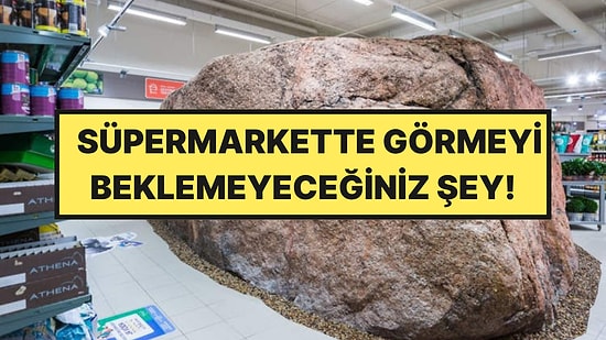 Alışveriş Merkezini Patlatamadıkları Kayanın Etrafına İnşa Ettiler