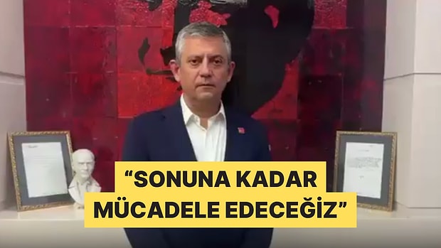Özgür Özel Parti Genel Merkezinden Bir Video Paylaştı