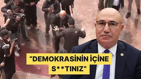 Mahmut Tanal CHP Genel Merkezi'ne Biber Gazıyla Müdahale Eden Polislere İsyan Etti