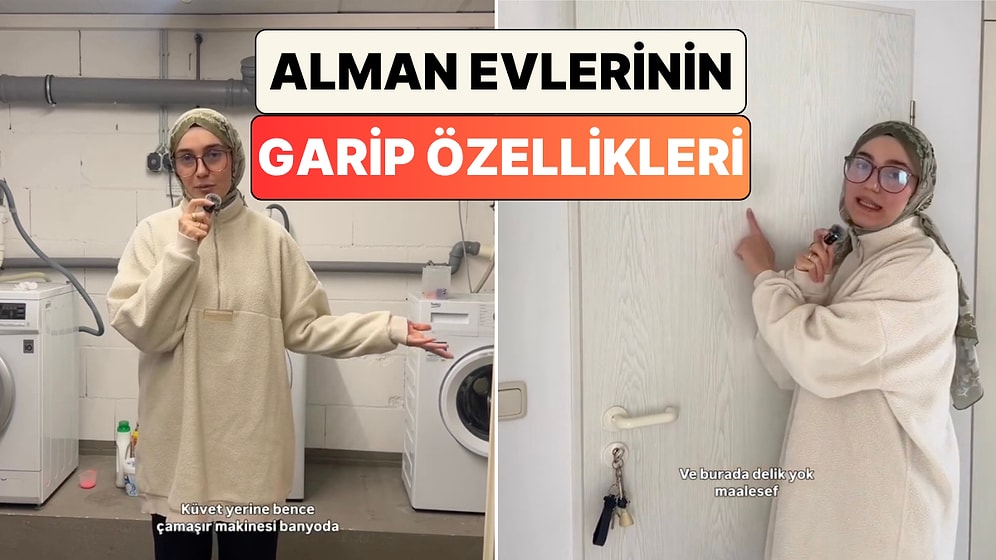 Almanya'da Yaşayan Bir Türk Alman Evlerinde Türkleri Şoke Eden Beş Tuhaf Özelliği Paylaştı