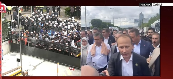 Meclise yürüyorlar.