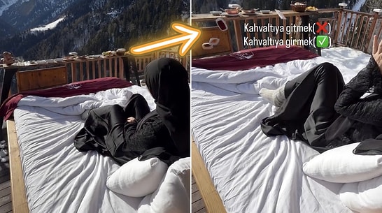 Aesthetic Breakfast Video at a Mountain Cabin Ends in a Hilarious Disaster