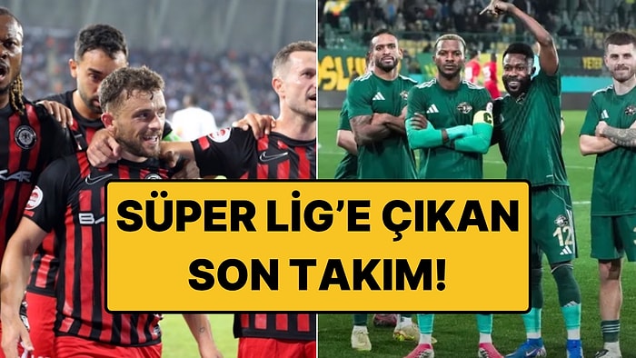 Süper Lig'e Yükselen Üçüncü Takım Belli Oldu: Çorum FK Süper Lig'de!