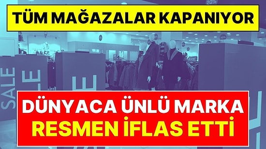 Bir Devir Daha Resmen Kapanıyor: Dünyaca Ünlü Alman Markası İflas Etti, Tüm Mağazalar Kapatılıyor!