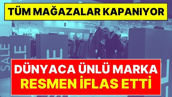Bir Devir Daha Resmen Kapanıyor: Dünyaca Ünlü Alman Markası İflas Etti, Tüm Mağazalar Kapatılıyor!