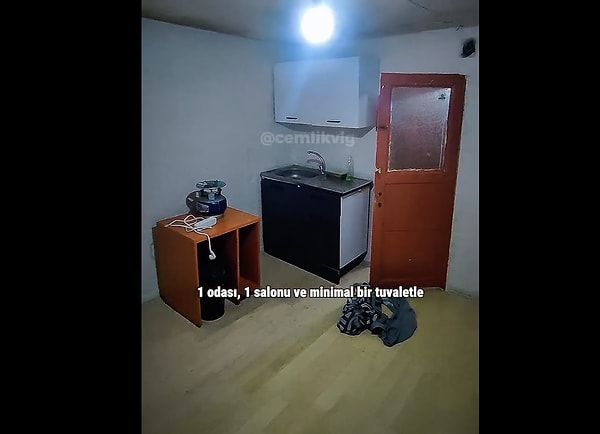 Şişli'de kot 5 katında yaşam: 12 Bin TL!