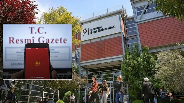 İstanbul Bilgi Üniversitesinin kapatılması kararından vazgeçildi.
