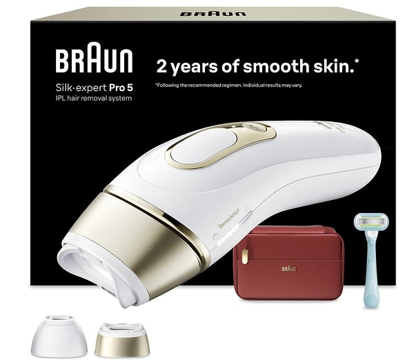 Braun Silk-expert Pro 5 evde lazer cihazı 22.999 TL yerine 18.699,12 TL!