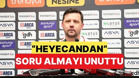 Süper Lig'e Çıkan Çorum FK Teknik Direktörü Uğur Uçar Heyecandan Soru Almayı Unuttu