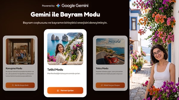 Kendinizi anında hayalini kurduğunuz bayram tatili lokasyonuna ışınlayabilirsiniz!