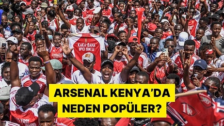 Kenya'nın Başkenti Nairobi'de 1 Milyona Yakın Kişi Arsenal'in Şampiyonluğunu Kutladı