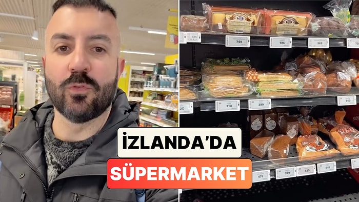 Bir Türk İçerik Üreticisi Dünyanın En Pahalı Ülkelerinden İzlanda'da Market Fiyatlarını Paylaştı