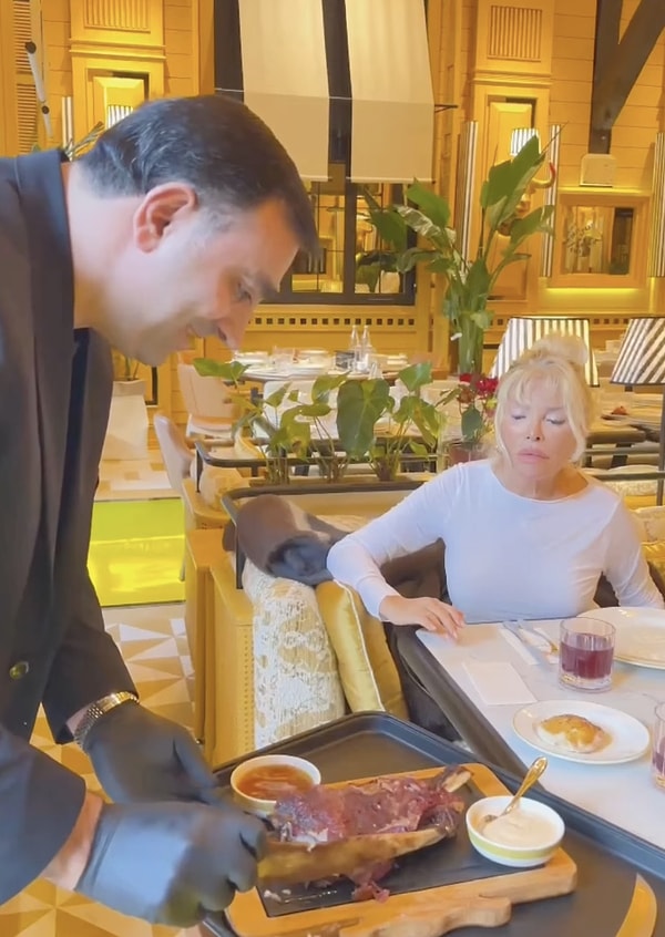 Peki Ajda Pekkan, ne sipariş etmişti?