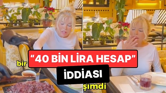 40 Bin Lira Hesap: Ajda Pekkan Gittiği Mekanda 8 Saat Pişen "Tütsülü Asado" Yedi