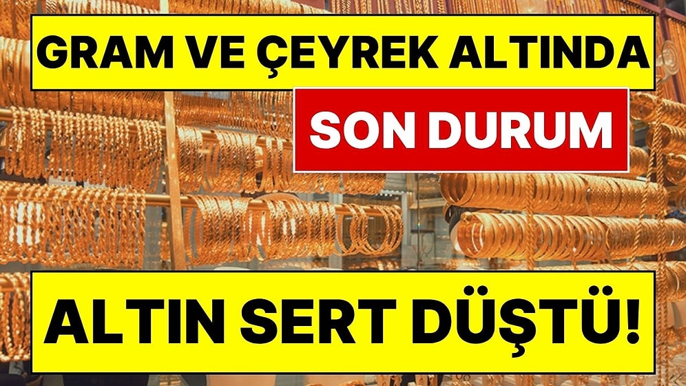 26 Mayıs Salı Altın Fiyatları: Gram Altın ve Çeyrek Altın Ne Kadar Oldu?