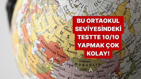 Ortaokul Seviyesindeki Bu Testte 10/10 Yapabilecek misin?