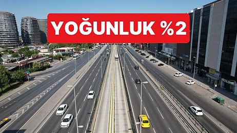 Bayram Tatili İstanbul'daki Trafik Yoğunluğunu Yüzde 2'ye Düşürdü
