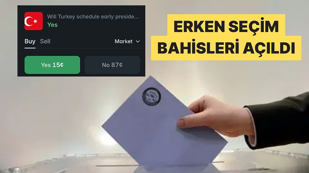 Uluslararası Bahis Platformunda Türkiye'ye Özel Erken Seçim Bahsi Açıldı