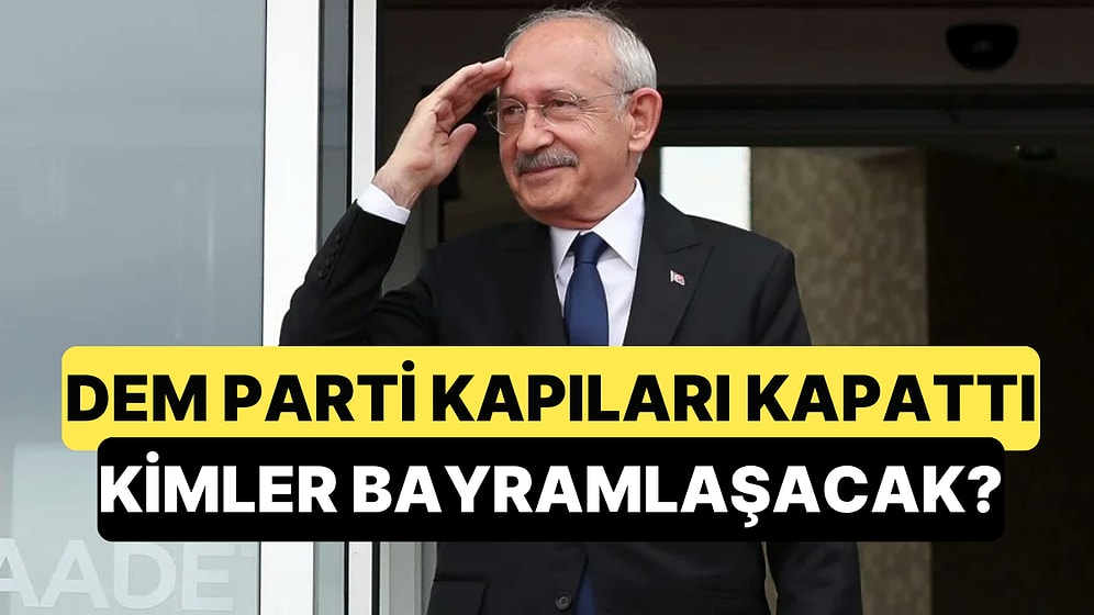 Muhalefetten Bazı Partiler Kılıçdaroğlu'nun Bayramlaşma Programına Katılmayacak