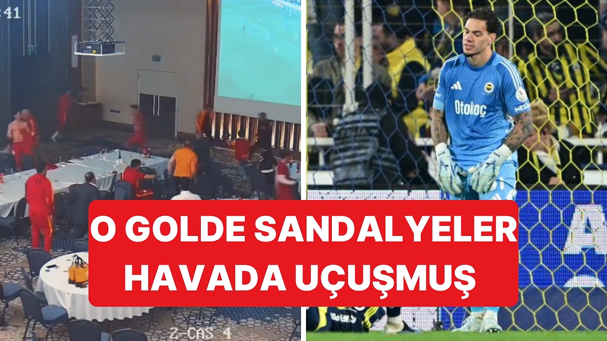 Galatasaraylı Futbolcuların Otelde Çılgınlar Gibi Sevindiği Gol Şampiyonluğu Belirlemiş