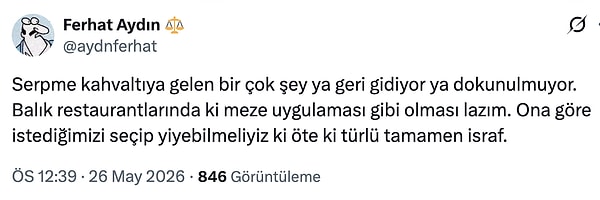 Farklı öneriler de geldi.