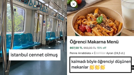 Boş Marmaray Koltuğundan Öğrenci Dostu Mekanlara Son 24 Saatin Viral Tweetleri