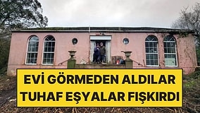 Terk Edilmiş Evi Görmeden Satın Aldılar, İçeride Karşılaştıkları Şaşırttı