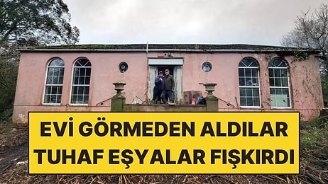 Terk Edilmiş Evi Görmeden Satın Aldılar, İçeride Karşılaştıkları Şaşırttı