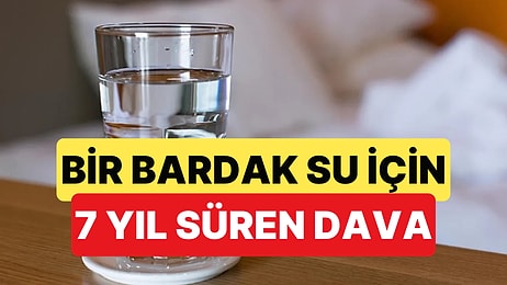 İtalya'da Bir Otel ve Müşterisi Arasındaki Bir Bardak Su Anlaşmazlığı 7 Yıl Sürdü