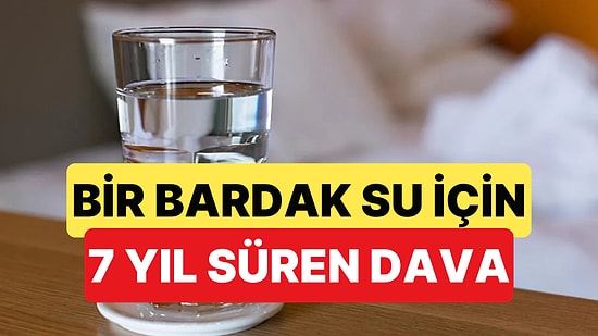 İtalya'da Bir Otel ve Müşterisi Arasındaki Bir Bardak Su Anlaşmazlığı 7 Yıl Sürdü