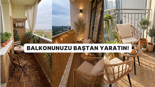 Balkonunuzu Dönüştürecek Ürün Önerileri