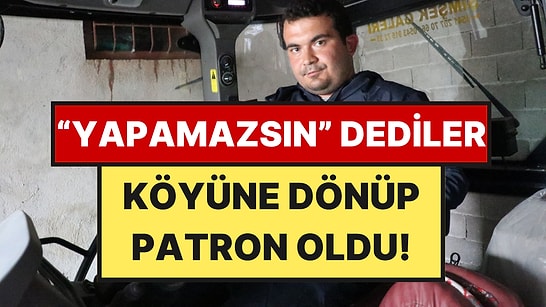 Hastalığı Hayvan Sevgisiyle Yendi: "Yapamazsın" Diyenlere İnat Köyüne Dönüp Patron Oldu