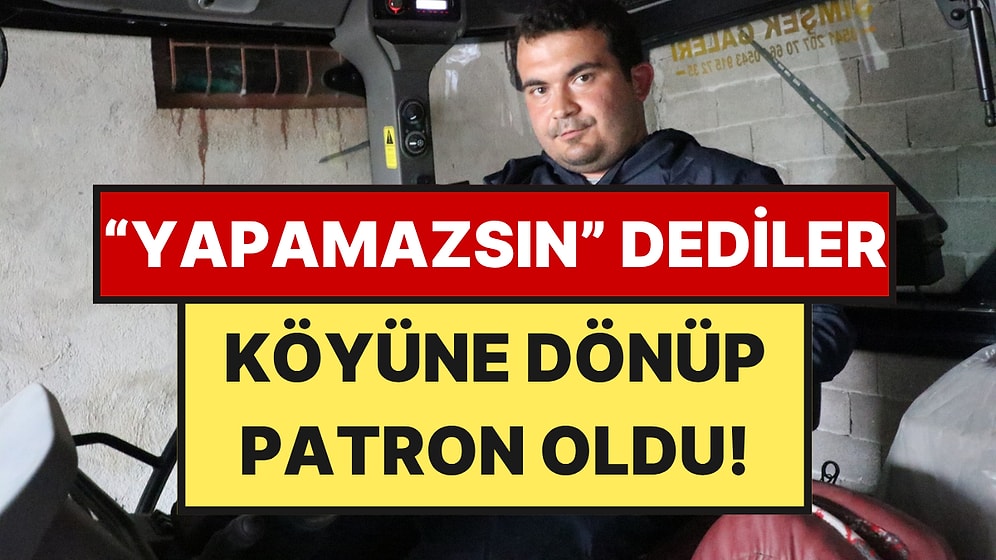 Hastalığı Hayvan Sevgisiyle Yendi: "Yapamazsın" Diyenlere İnat Köyüne Dönüp Patron Oldu