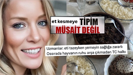 Kurban Bayramı'nın Et Doğrama 'Etkinliklerinden' Goygoy Çıkaran Mizahşörler