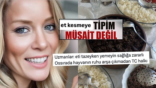 Kurban Bayramı'nın Et Doğrama 'Etkinliklerinden' Goygoy Çıkaran Mizahşörler