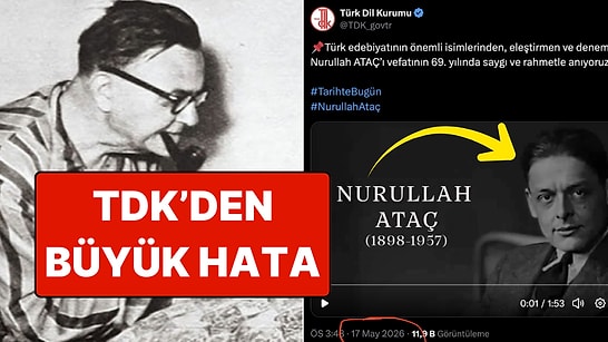 TDK, Nurullah Ataç'ı Anma Videosunu ABD'li Ünlü Şairin Fotoğrafıyla Paylaştı