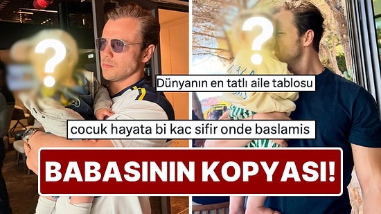 Babasının Kopyası Çıktı: Tolga Sarıtaş Oğlu Ali'nin Yüzünü İlk Kez Paylaştı!