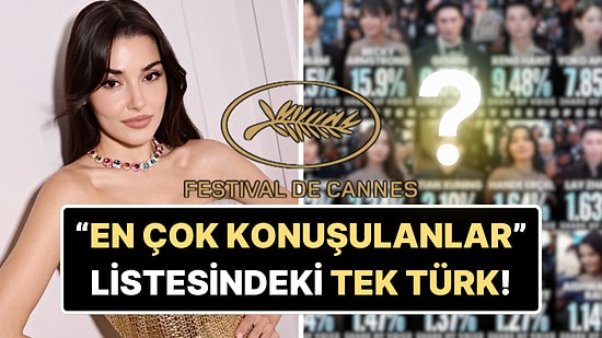 Cannes'da Dünya Yıldızlarını Geride Bıraktı: Hande Erçel Tek Türk Oyuncu Olarak Listeye Girdi!