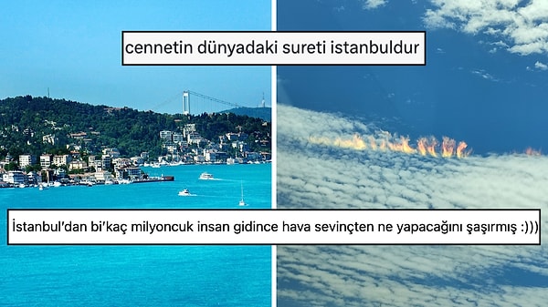 İstanbul'da Yaşanan Doğa Olayları Görenleri Büyüledi