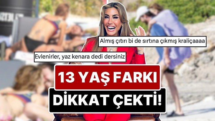 Çağla Şıkel’in Kendisinden 13 Yaş Küçük Yeni Sevgilisiyle Aşk Pozları Sosyal Medyaya Damga Vurdu!