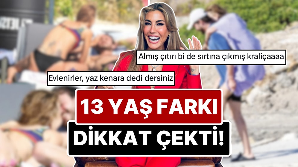Çağla Şıkel’in Kendisinden 13 Yaş Küçük Yeni Sevgilisiyle Aşk Pozları Sosyal Medyaya Damga Vurdu!