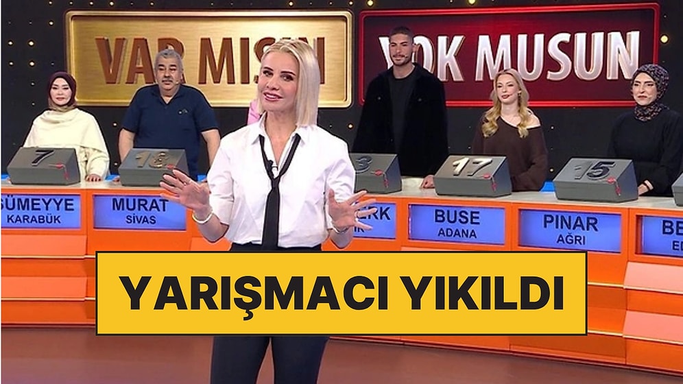 Var mısın Yok musun Yayın Hayatına Başladı: İlk Yarışmacı 5 Milyonluk Ödülden Yalnızca 5500 TL Aldı!