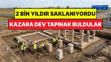 Yol İnşaatında Kazara Buldular: 2 Bin Yıllık Dev Tapınak Nehrin Altında Yatıyormuş